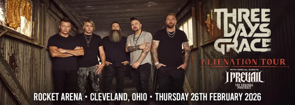 Three Days Grace at Rocket Arena